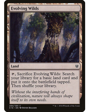 Magic: The Gathering Evolving Wilds (294) Moderately Played