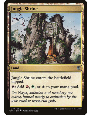Magic: The Gathering Jungle Shrine (304) Lightly Played
