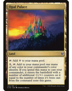 Magic: The Gathering Opal Palace (312) Lightly Played