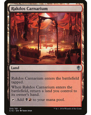 Magic: The Gathering Rakdos Carnarium (315) Lightly Played