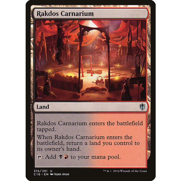 Magic: The Gathering Rakdos Carnarium (315) Lightly Played