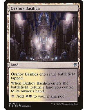 Magic: The Gathering Orzhov Basilica (314) Lightly Played