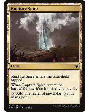 Magic: The Gathering Rupture Spire (319) Lightly Played