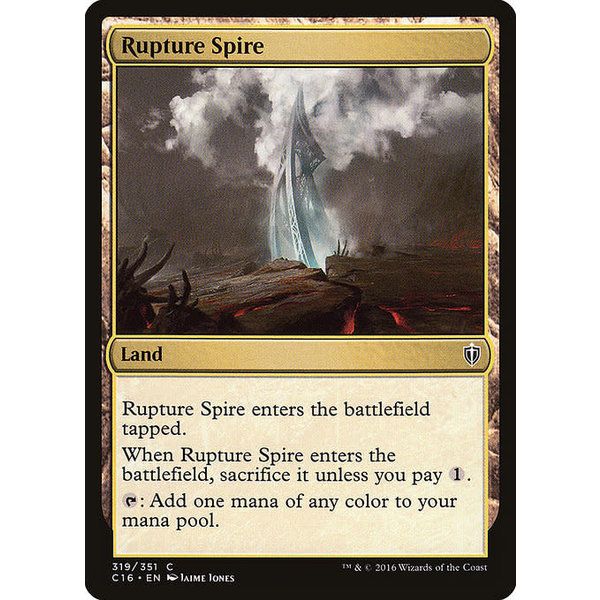 Magic: The Gathering Rupture Spire (319) Lightly Played