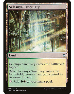 Magic: The Gathering Selesnya Sanctuary (324) Lightly Played
