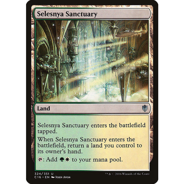 Magic: The Gathering Selesnya Sanctuary (324) Lightly Played
