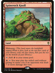 Magic: The Gathering Spinerock Knoll (327) Moderately Played