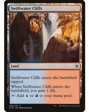 Magic: The Gathering Swiftwater Cliffs (330) Lightly Played