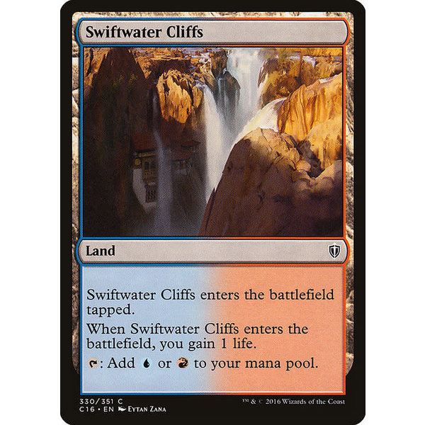 Magic: The Gathering Swiftwater Cliffs (330) Lightly Played