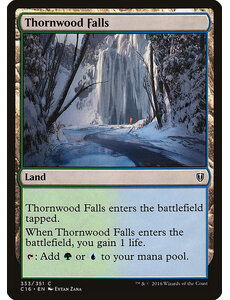 Magic: The Gathering Thornwood Falls (333) Moderately Played