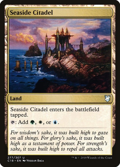 Magic: The Gathering Seaside Citadel (277) Moderately Played - Kingslayer Games Magic: The Gathering Seaside Citadel (277) Moderately Played - Kingslayer Games