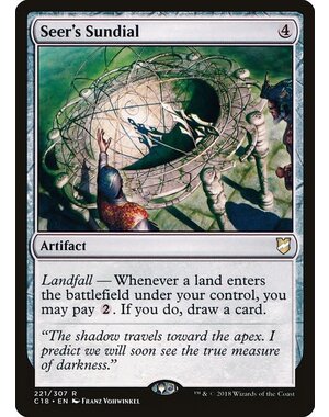 Magic: The Gathering Seer's Sundial (221) Lightly Played