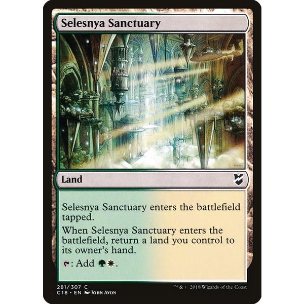 Magic: The Gathering Selesnya Sanctuary (281) Lightly Played