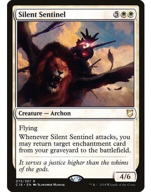 Magic: The Gathering Silent Sentinel (075) Lightly Played