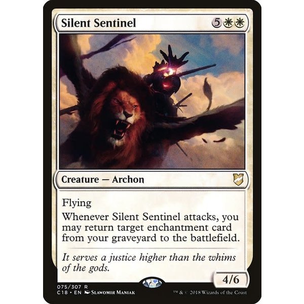 Magic: The Gathering Silent Sentinel (075) Lightly Played