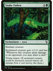 Magic: The Gathering Snake Umbra (162) Lightly Played
