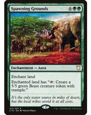 Magic: The Gathering Spawning Grounds (163) Lightly Played