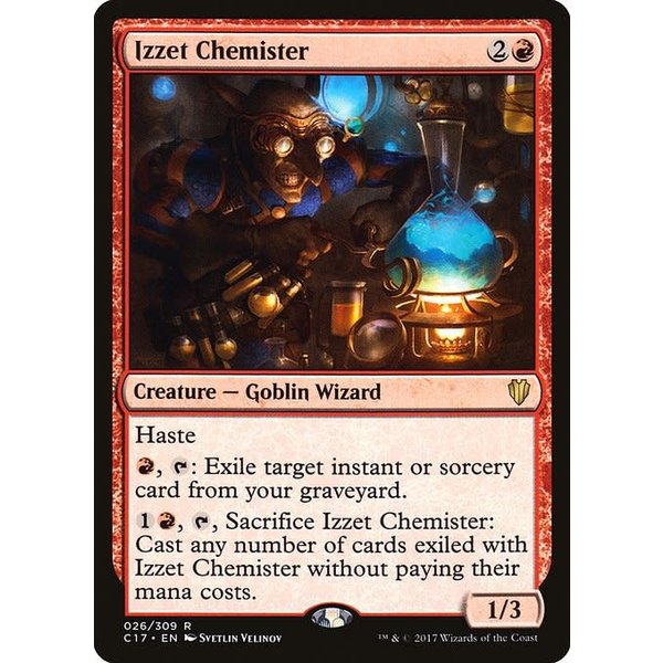 Magic: The Gathering Izzet Chemister (026) Lightly Played