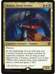 Magic: The Gathering Mathas, Fiend Seeker (042) Lightly Played Foil
