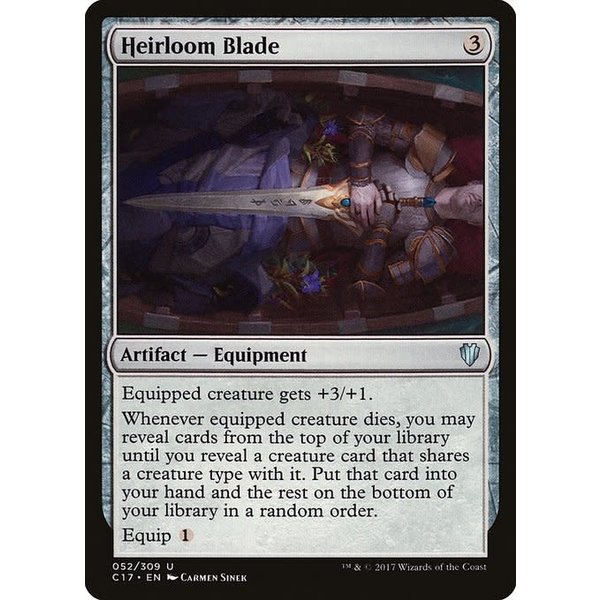 Magic: The Gathering Heirloom Blade (052) Lightly Played
