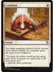 Magic: The Gathering Condemn (058) Lightly Played