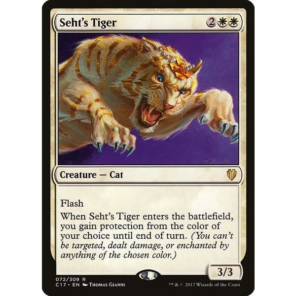 Magic: The Gathering Seht's Tiger (072) Lightly Played