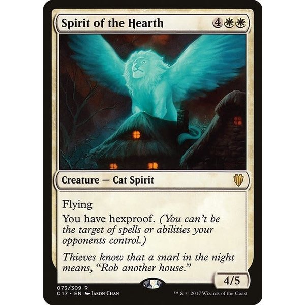 Magic: The Gathering Spirit of the Hearth (073) Lightly Played