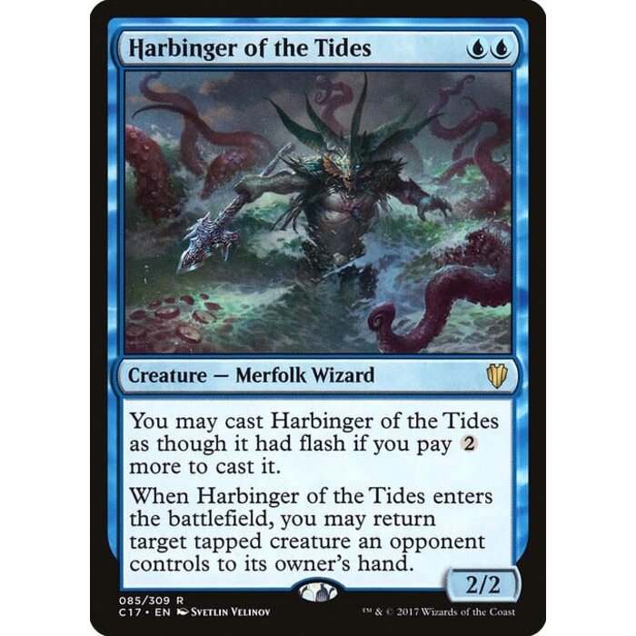 Magic: The Gathering Harbinger of the Tides (085) Lightly Played