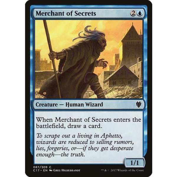 Magic: The Gathering Merchant of Secrets (087) Lightly Played