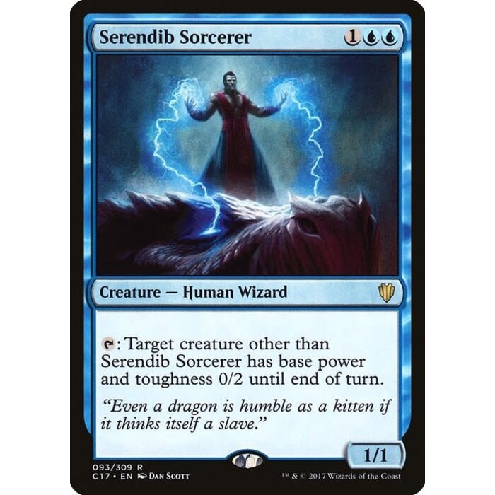 Magic: The Gathering Serendib Sorcerer (093) Lightly Played