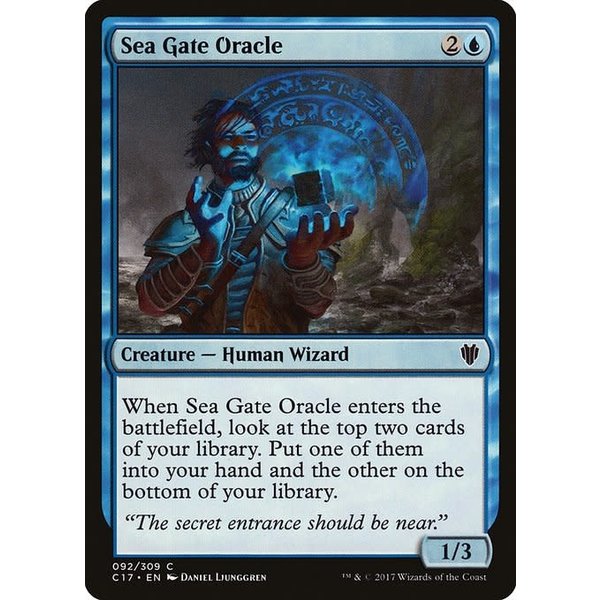 Magic: The Gathering Sea Gate Oracle (092) Lightly Played