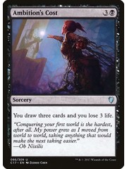 Magic: The Gathering Ambition's Cost (095) Lightly Played