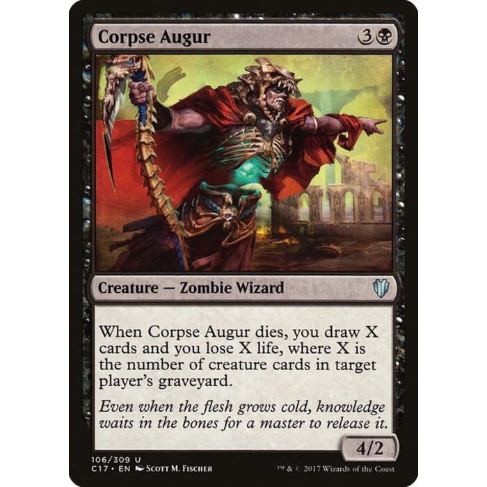 Magic: The Gathering Corpse Augur (106) Lightly Played