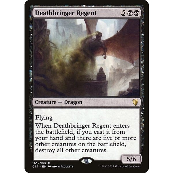 Magic: The Gathering Deathbringer Regent (110) Lightly Played