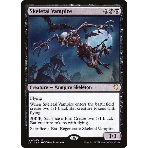 Magic: The Gathering Skeletal Vampire (126) Lightly Played
