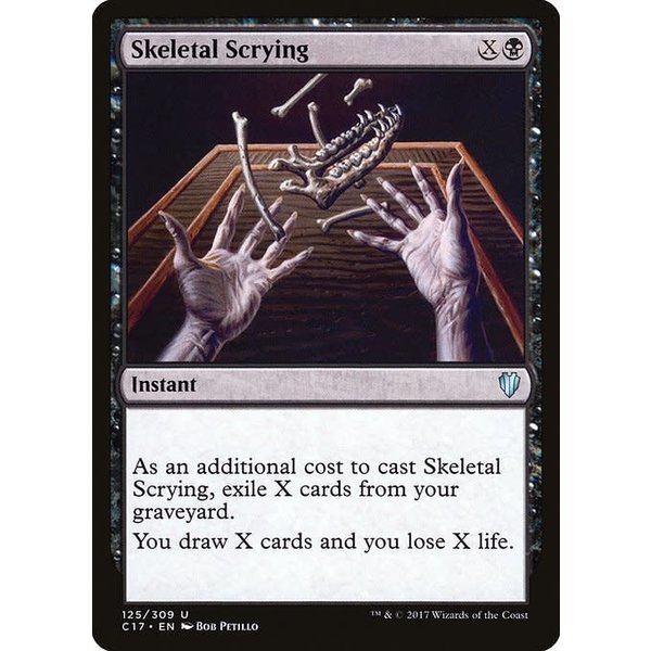 Magic: The Gathering Skeletal Scrying (125) Lightly Played