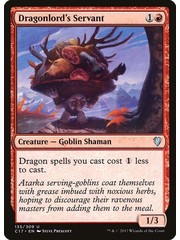 Magic: The Gathering Dragonlord's Servant (135) Lightly Played