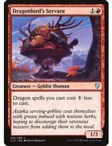 Magic: The Gathering Dragonlord's Servant (135) Lightly Played