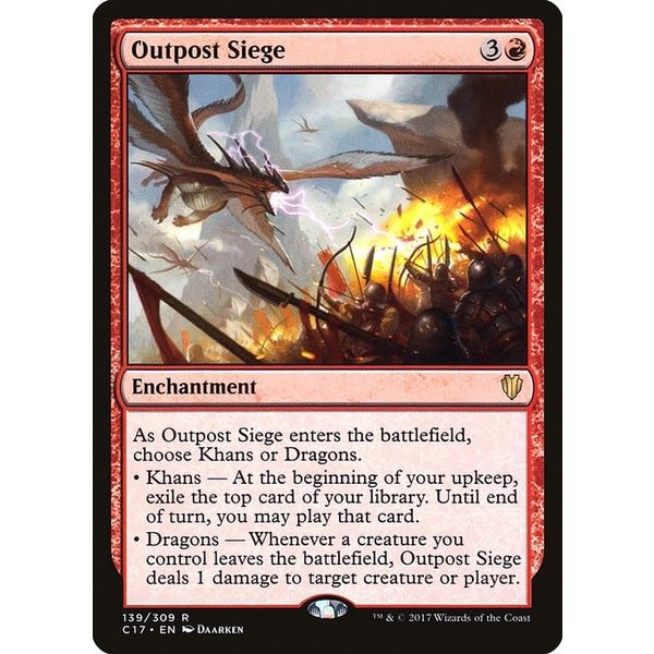 Magic: The Gathering Outpost Siege (139) Lightly Played