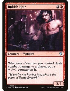 Magic: The Gathering Rakish Heir (140) Lightly Played