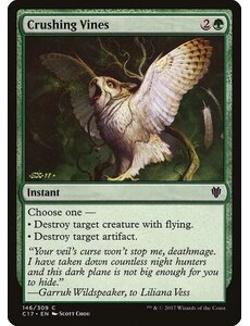 Magic: The Gathering Crushing Vines (146) Lightly Played
