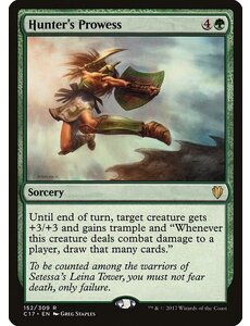Magic: The Gathering Hunter's Prowess (152) Lightly Played