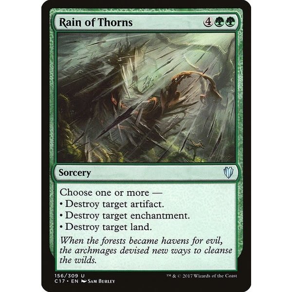 Magic: The Gathering Rain of Thorns (156) Lightly Played