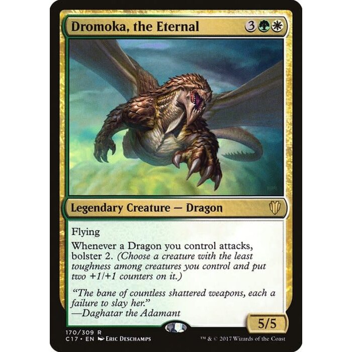 Magic: The Gathering Dromoka, the Eternal (170) Moderately Played