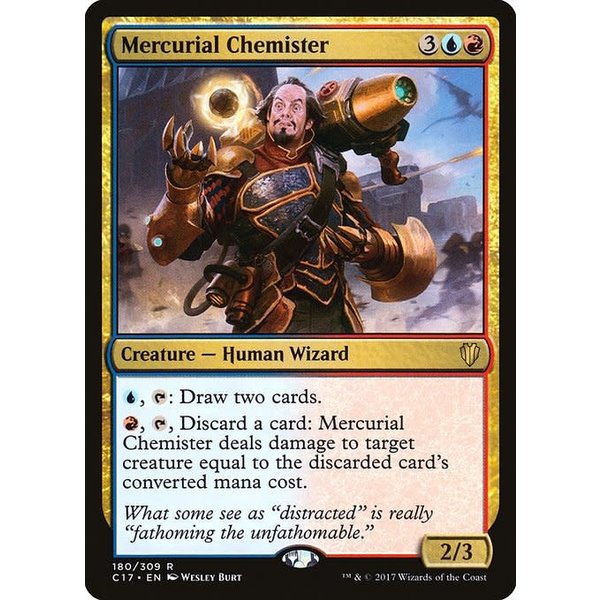 Magic: The Gathering Mercurial Chemister (180) Lightly Played