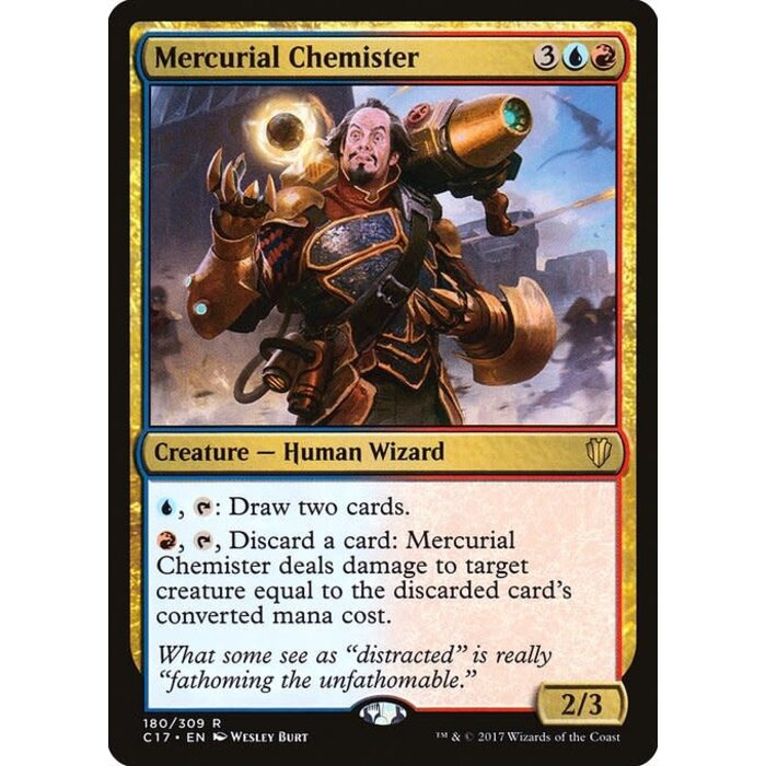 Magic: The Gathering Mercurial Chemister (180) Lightly Played
