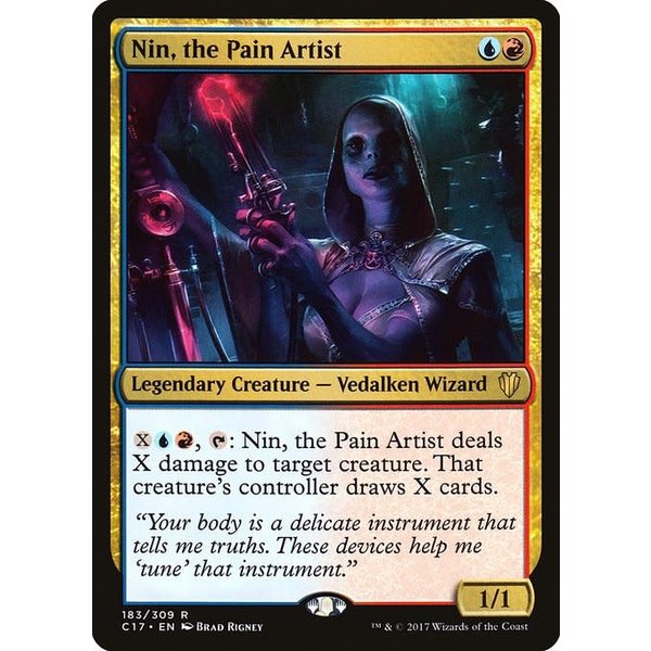 Magic: The Gathering Nin, the Pain Artist (183) Lightly Played
