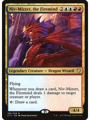 Magic: The Gathering Niv-Mizzet, the Firemind (185) Lightly Played