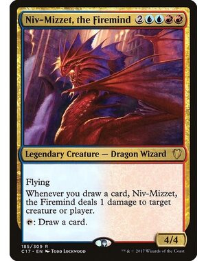 Magic: The Gathering Niv-Mizzet, the Firemind (185) Lightly Played