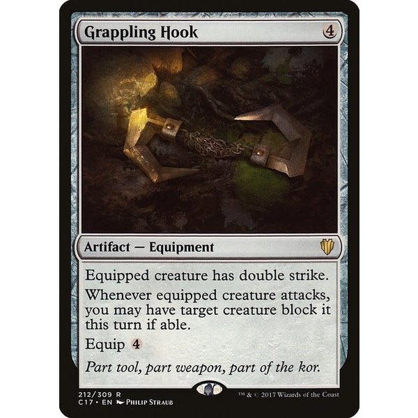 Magic: The Gathering Grappling Hook (212) Lightly Played